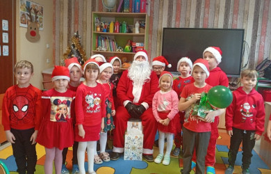 Mikołajki w grupie Jeżyki