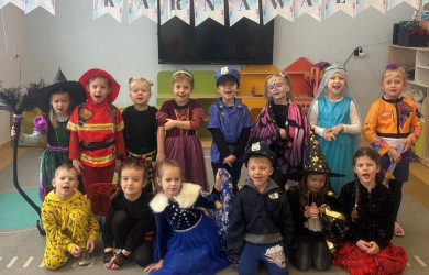 Bal karnawałowy w grupie 